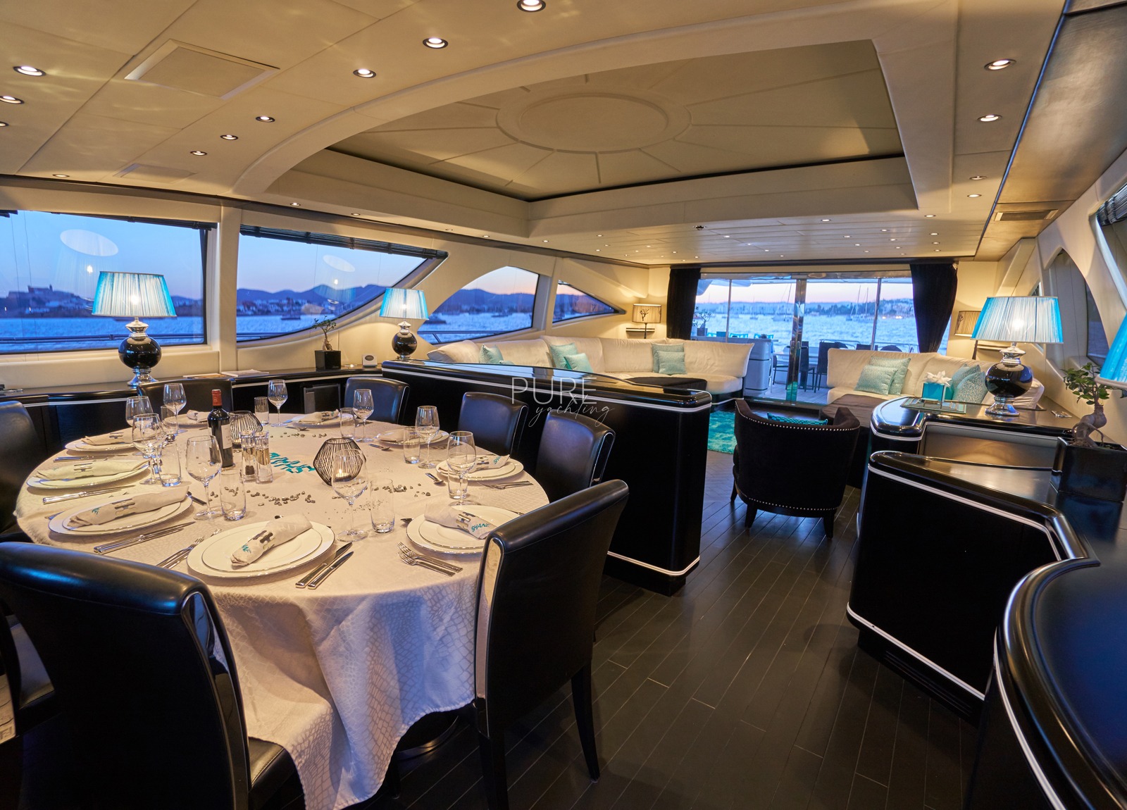 dining-table-luxury-yacht-mangusta-130-shane-balearic-islands