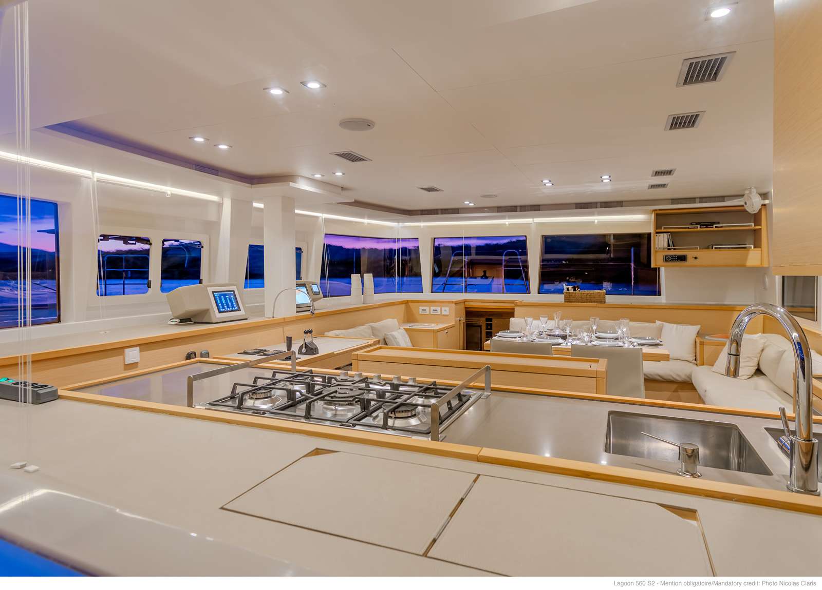 kitchen-luxury-catamaran-lagoon-560-s2-moya-greece